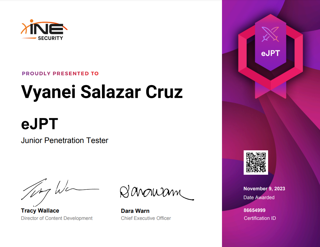 eJPT — Junior Penetration Tester